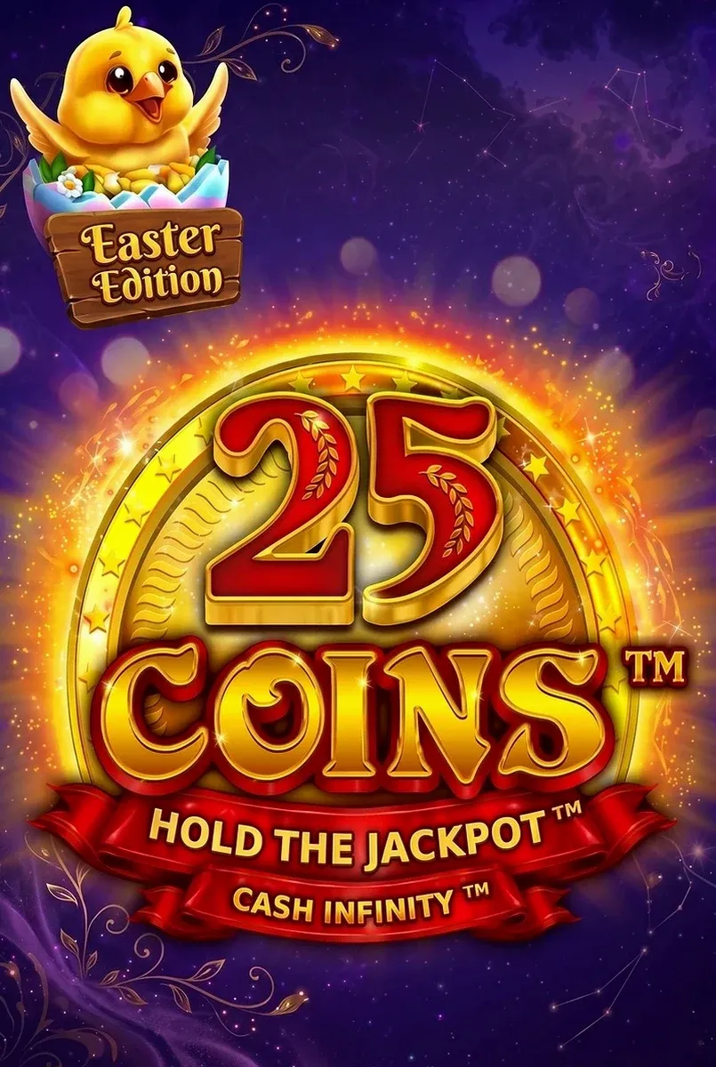 25 coins hold the jackpot cash infinity